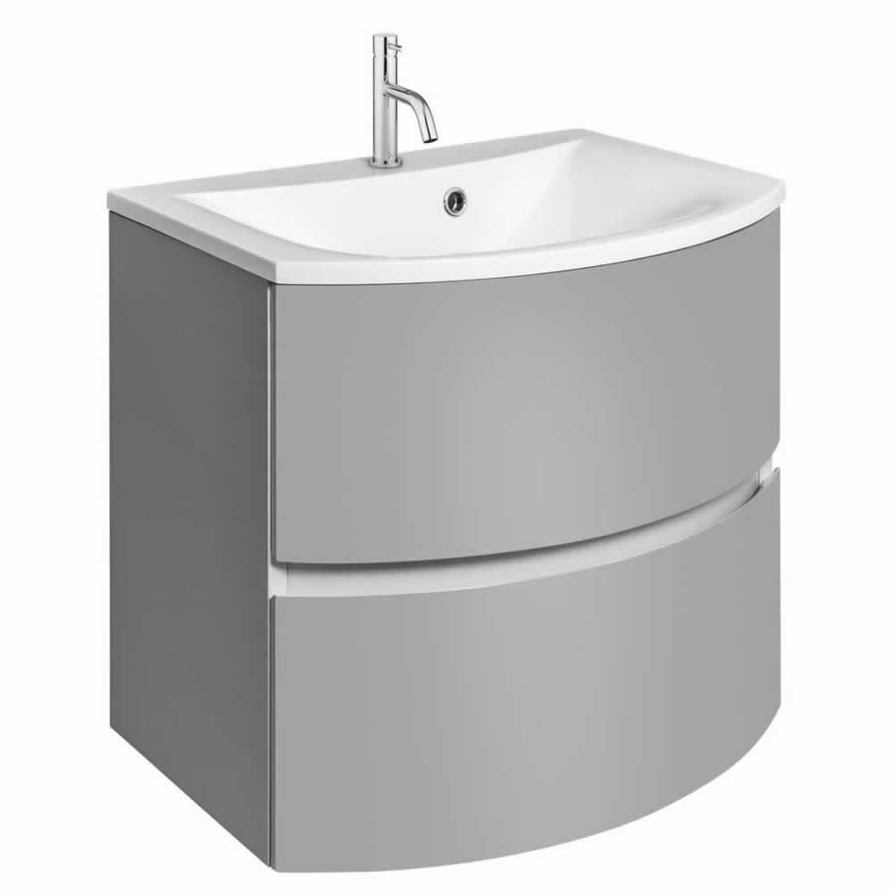 Svelte 60 Unit & Cast Mineral Marble Basin